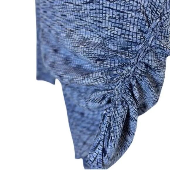 Song of Style Women's Mick Knit Mini Dress - Size Large Blue Long Sleeve Bodycon - Picture 2 of 10